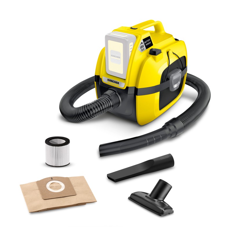 Хозяйственный пылесос Karcher WD 1 Compact Battery Керхер