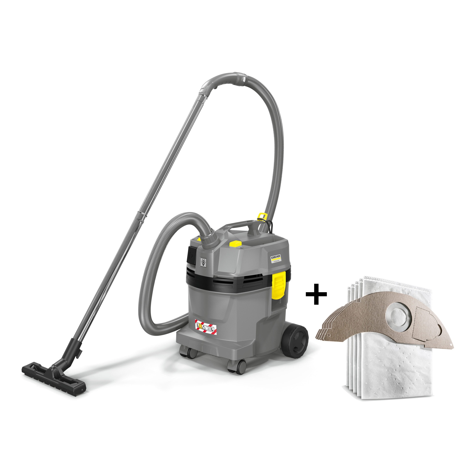 Пылесос влажной и сухой уборки Karcher NT 22/1 Ap Te L + 5 мешков Керхер