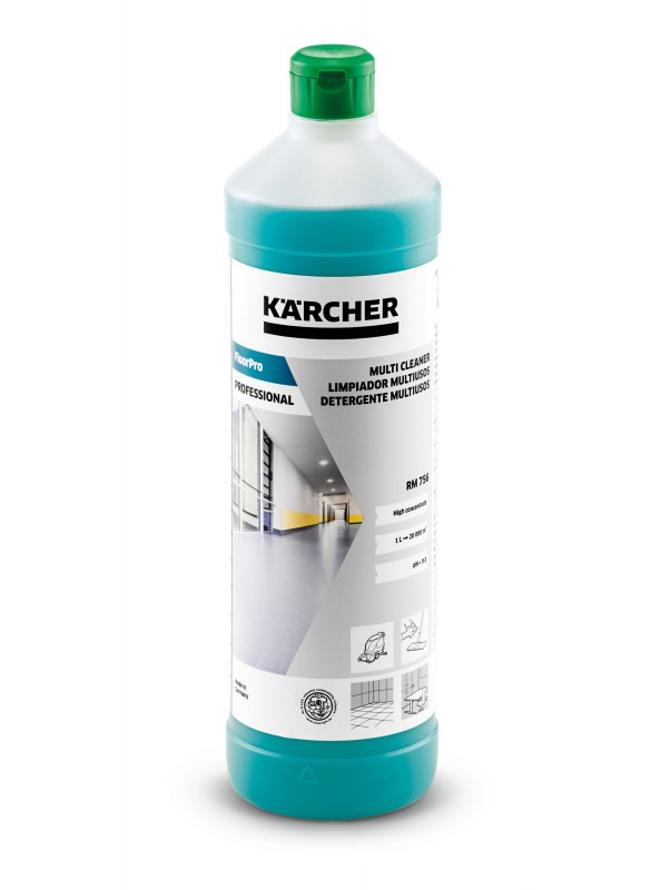 Универсальное чистящее средство FloorPro RM 756, 1 л Керхер